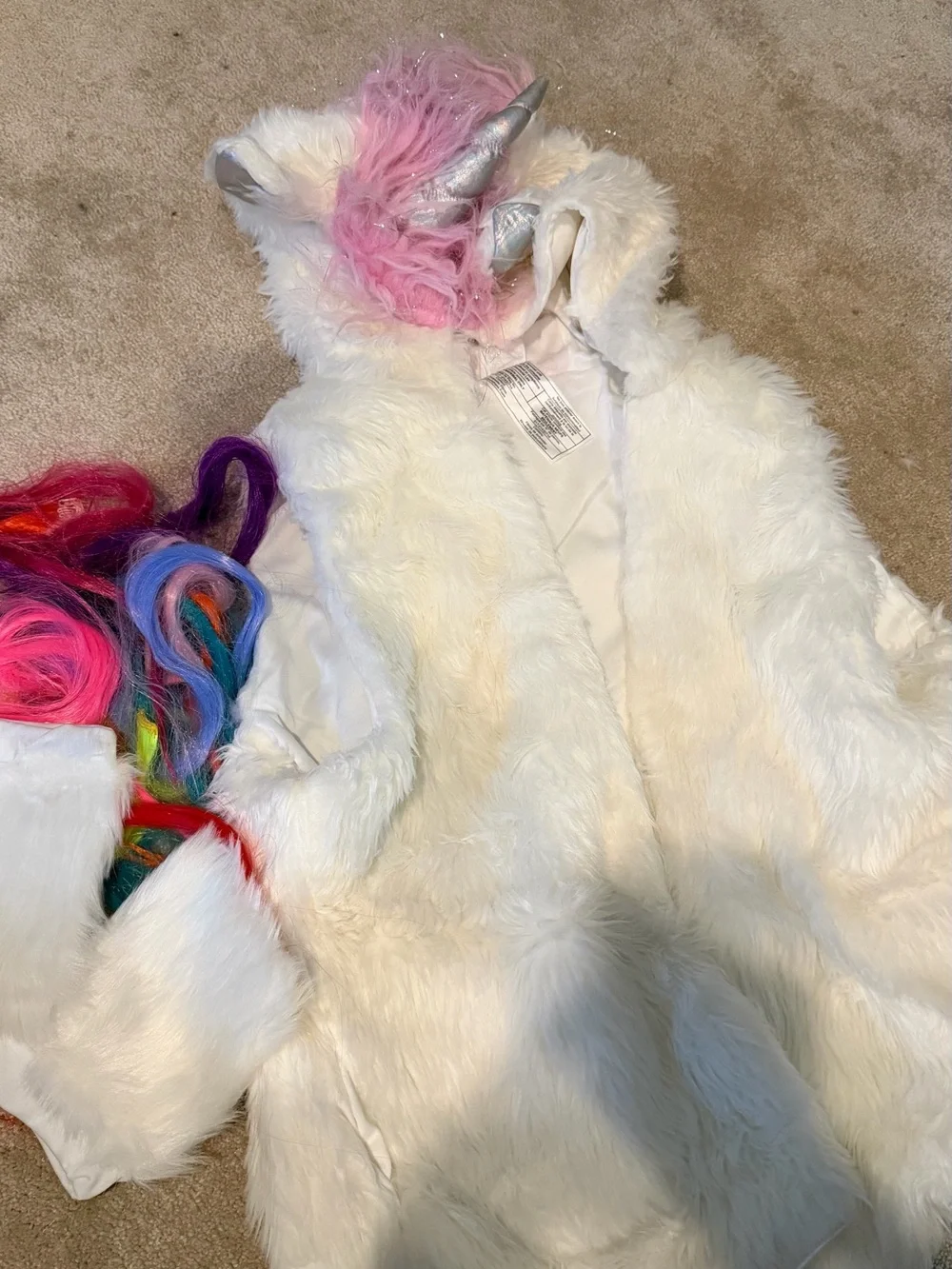Spirit Women's Halloween costume Unicorn vest